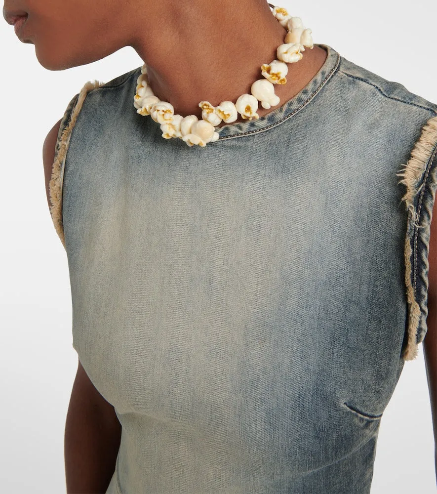 Acne Studios Denim midi dress