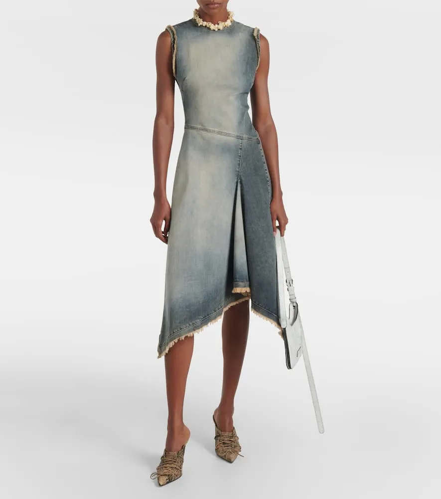 Acne Studios Denim midi dress