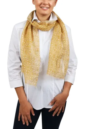 Gianfranco Ferre D8F5958/5 Mustard  Scarf