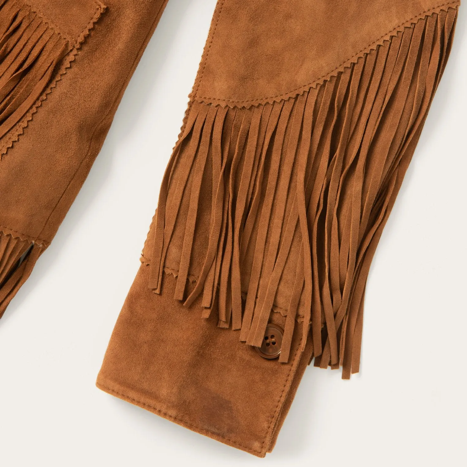 Lamb Suede Fringed Jacket