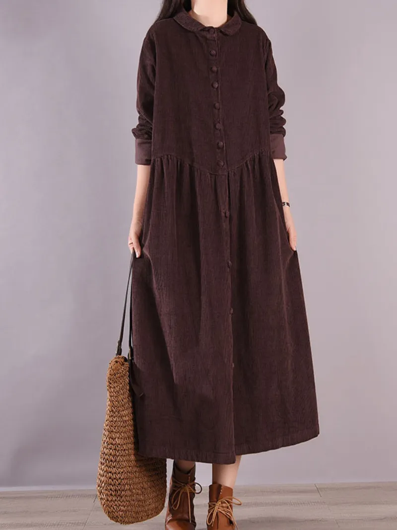 Loose Midi Dress, Formal Button Midi Dress, Little Women Dresses, Midi Dresses