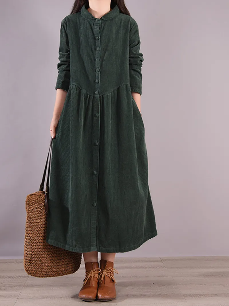 Loose Midi Dress, Formal Button Midi Dress, Little Women Dresses, Midi Dresses