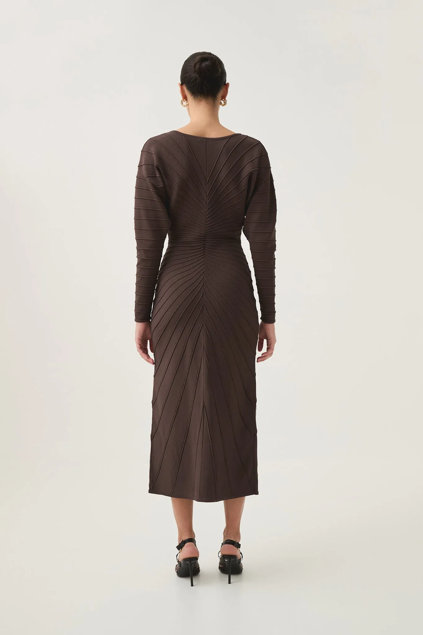 Modernist Cocoon Midi Dress