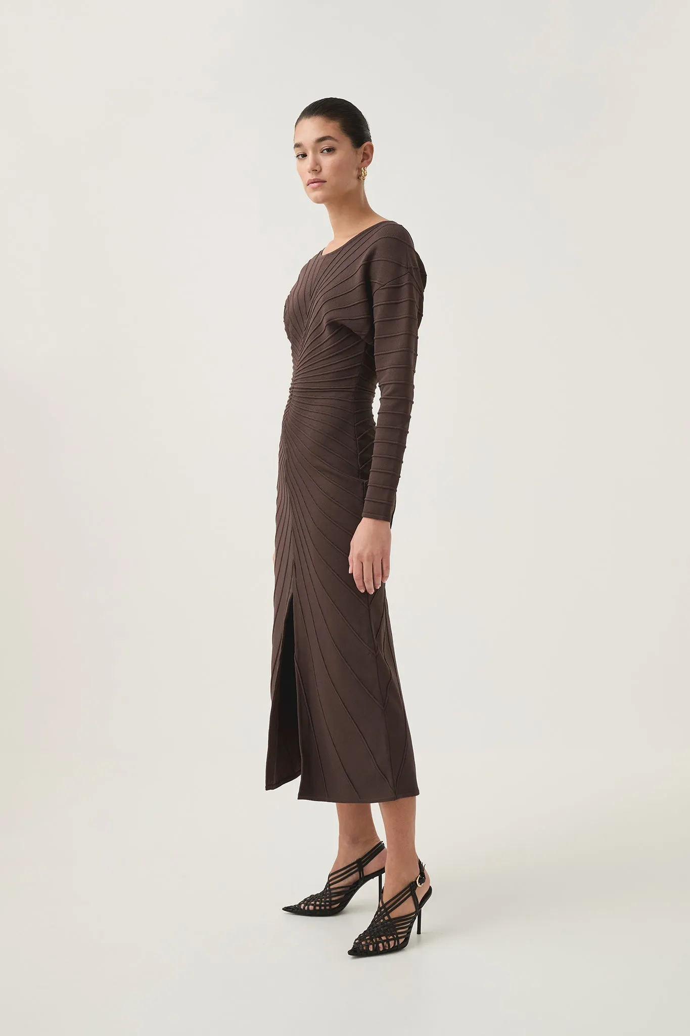 Modernist Cocoon Midi Dress