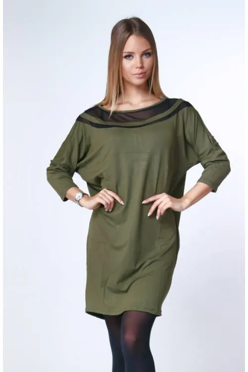 Oversized Midi Dress Sleeve