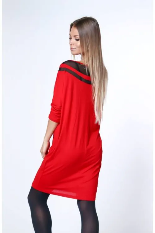 Oversized Midi Dress Sleeve