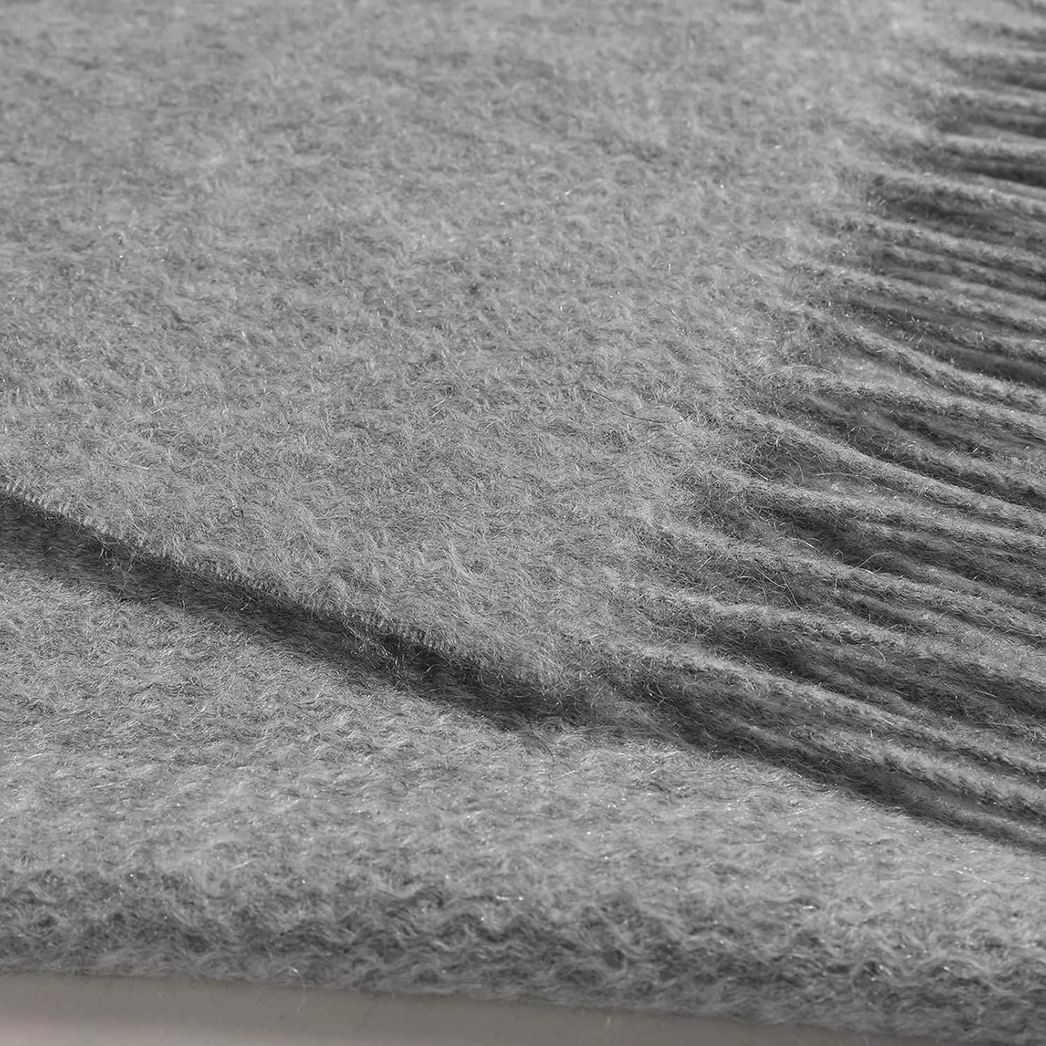 Pure Cashmere Scarf for Men Women Warm Winter Scarves, Fringed Edges Scarf, Multi-Color Gift …