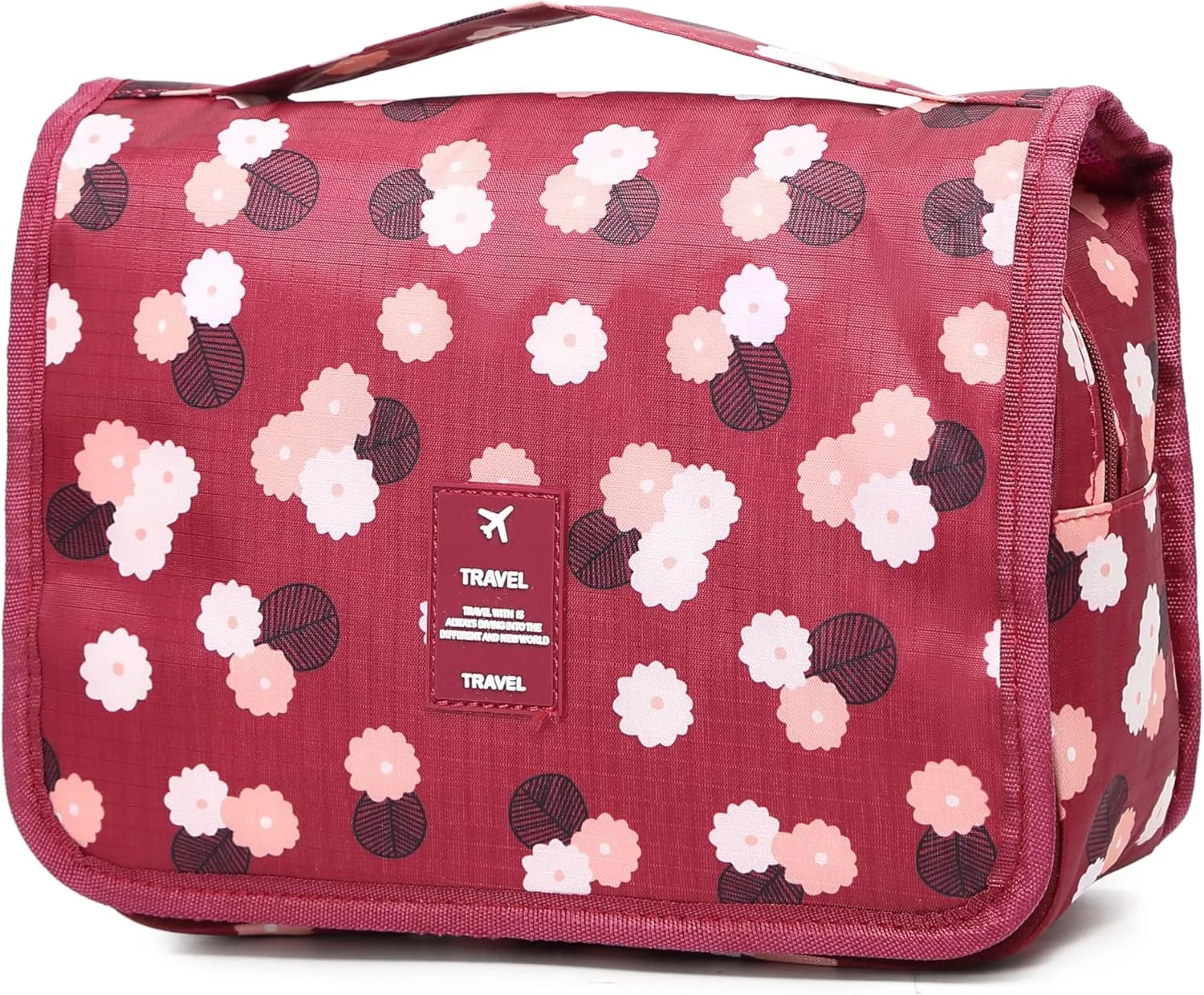 Sechunk Waterproof Travel Toiletry Bags Hanging Multi-function Cosmetic Bag Makeup Bag for Women