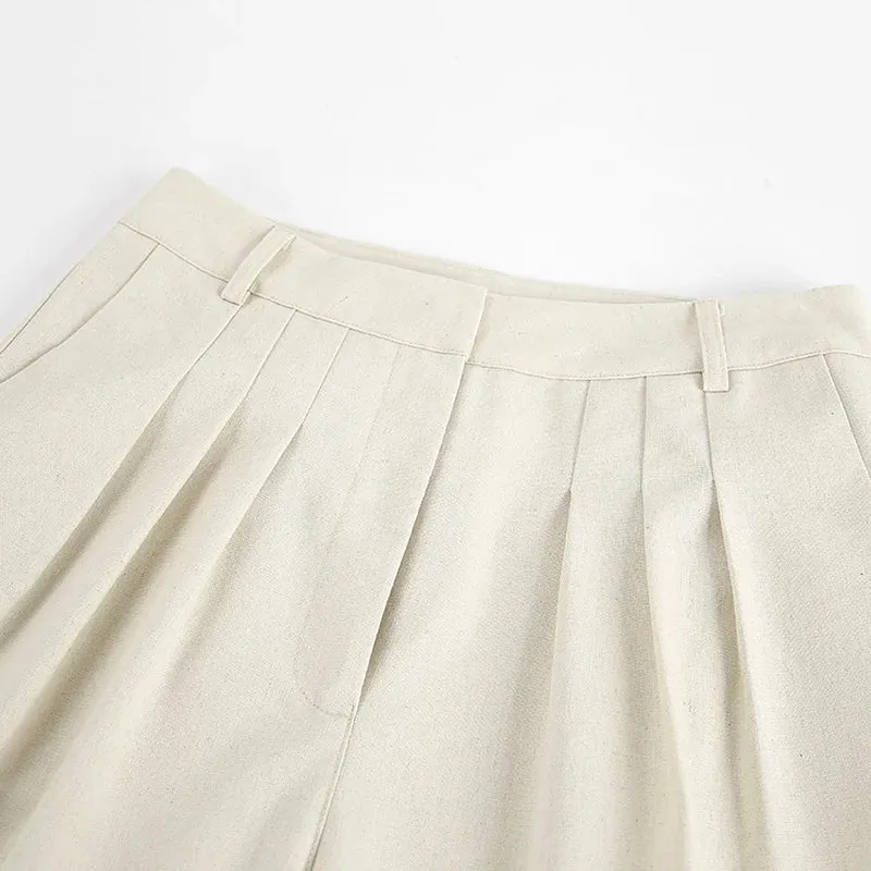 Short vest and trousers two-piece set